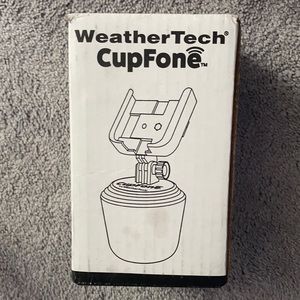Weather tech car phone holder